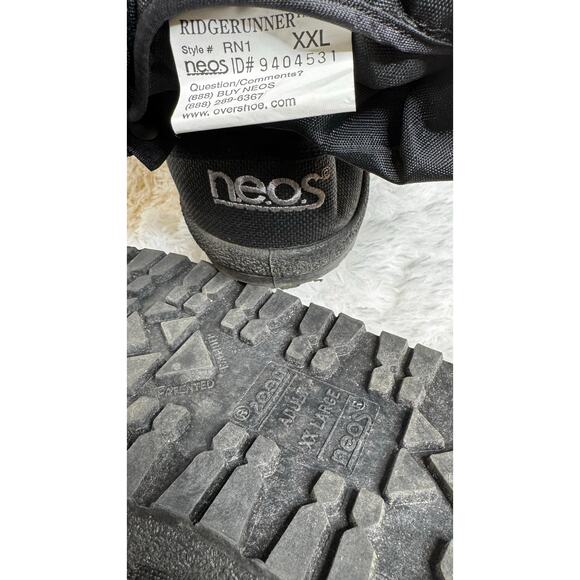 Early 2000s NEOS Ridgerunner RN1 Waterproof Overboots XXL 15” Tall Winter Work main image 10